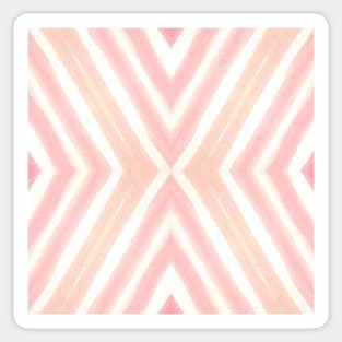 Pink Watercolor Diamond Tiles Sticker